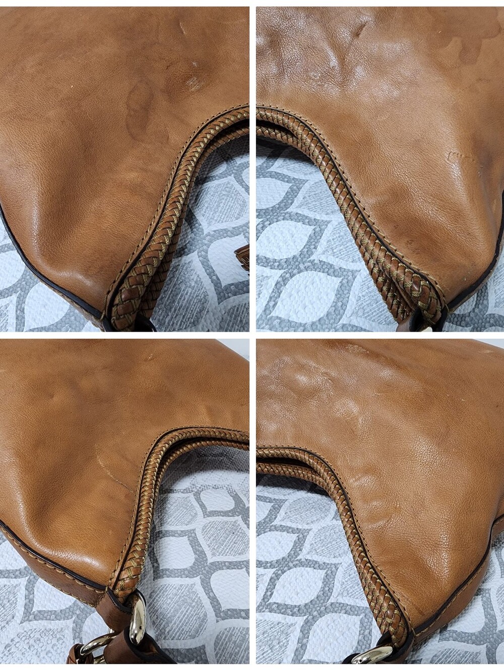 Gucci Medium Marrakech Hobo Bag Brown - Picture 11 of 16